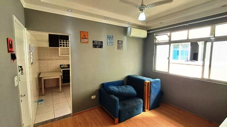 Apartamento à venda com 1 quarto, 46m² - Foto 1